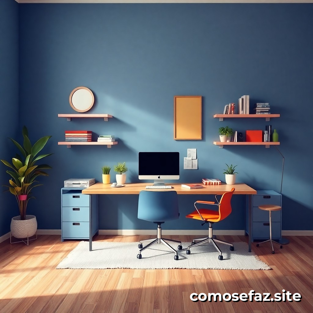 Organizando um Espaço de Trabalho em Casa para Melhorar a Produtividade: 8 Passos