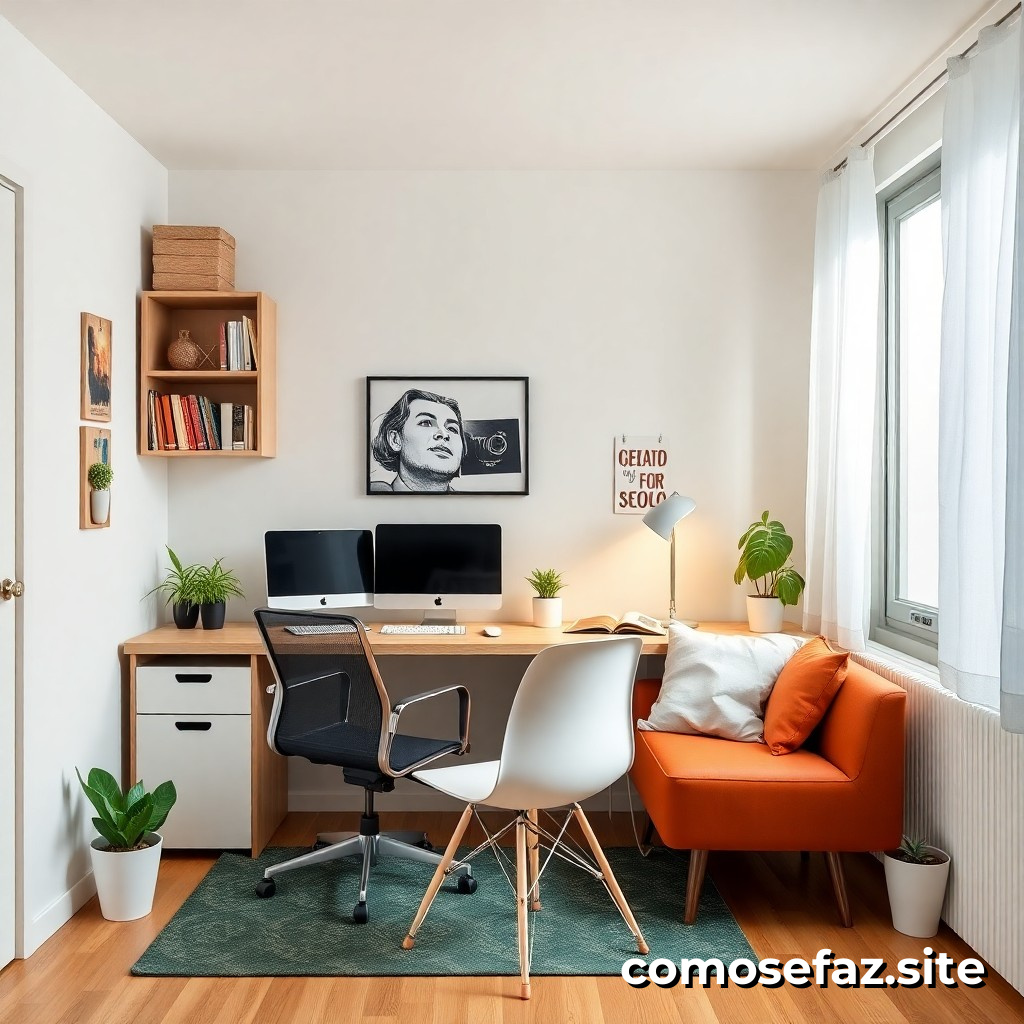 Organizando um Espaço de Trabalho em Casa para Trabalhadores Remotos