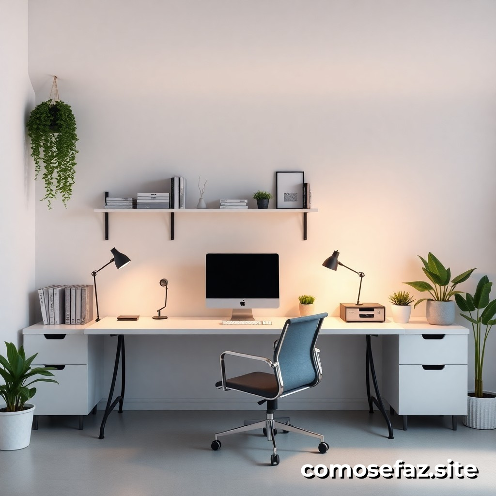 Organizando um Espaço de Trabalho em um Ambiente Minimalista