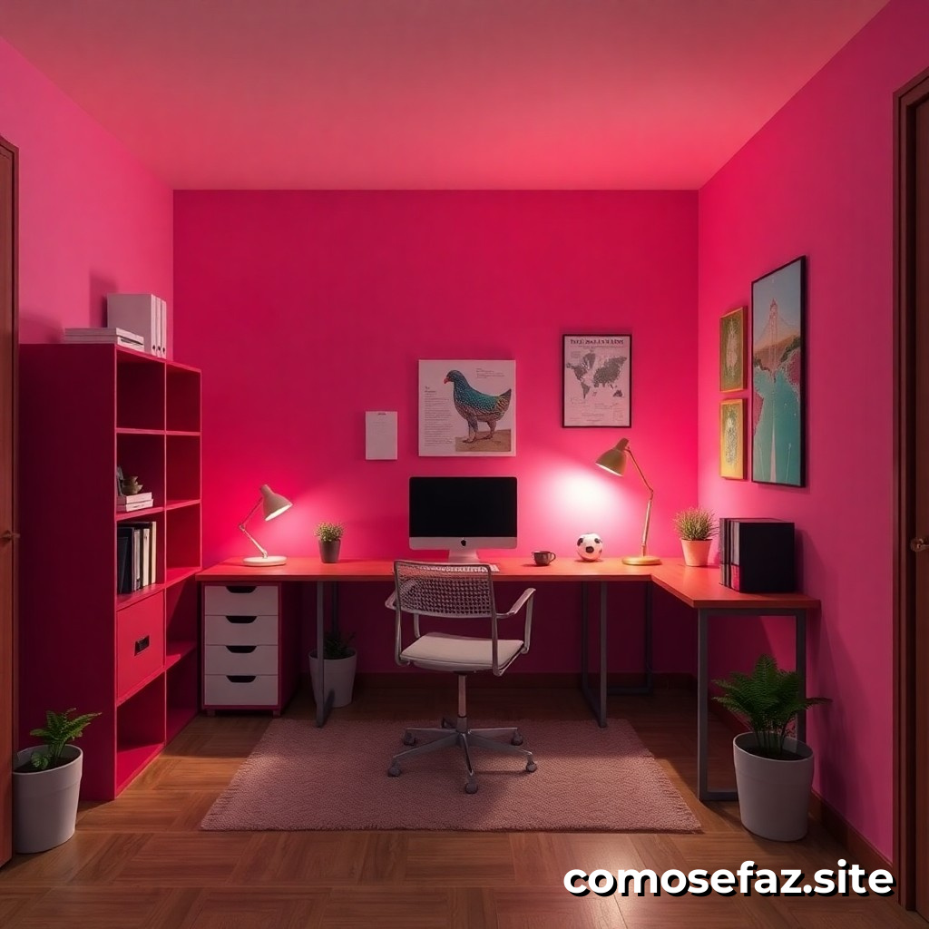 Organizando um Espaço de Trabalho em um Quarto Pequeno: Dicas e Truques para Maximizar o Espaço