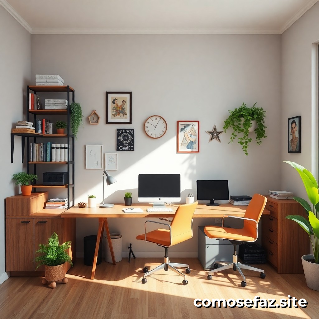 Organizando um Espaço de Trabalho Produtivo em Casa