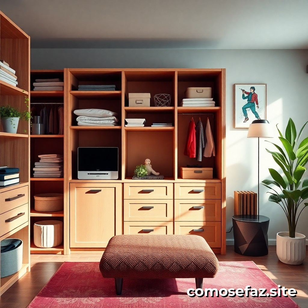 Organizando um sistema de armazenamento eficiente em sua casa para reduzir o desperdício e ahorrar espaço