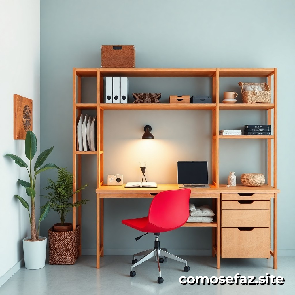 Organizando um sistema de armazenamento eficiente para pequenos espaços e reduzir o desperdício