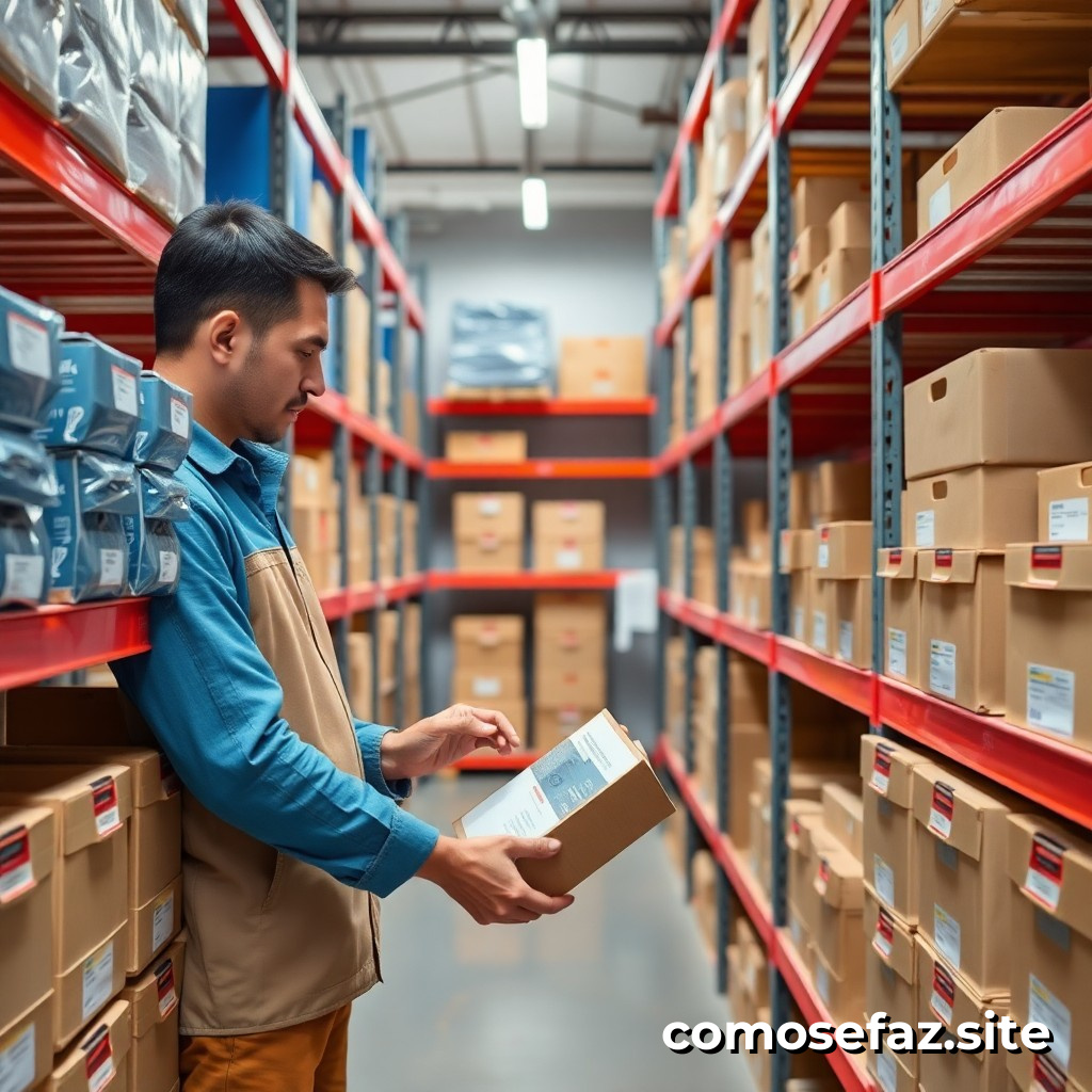Organizando um sistema de armazenamento para reduzir o desperdício e aumentar a produtividade