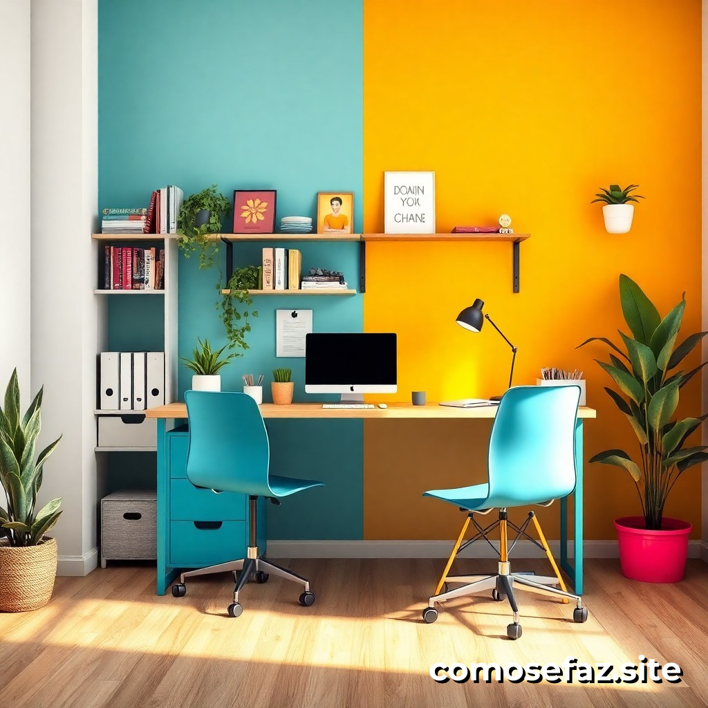 Organizando un espacio de trabajo eficiente en un ambiente pequeño para freelancers y emprendedores