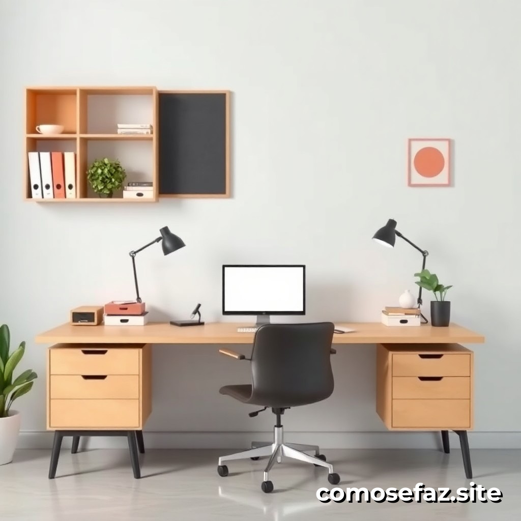 Organizando un espacio de trabajo eficiente y minimalista para aumentar la productividad