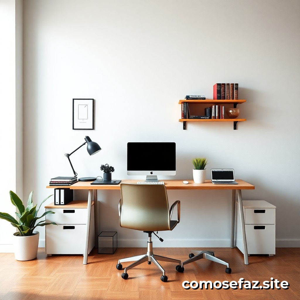 Organizando un espacio de trabajo eficiente y minimalista para aumentar mi productividad