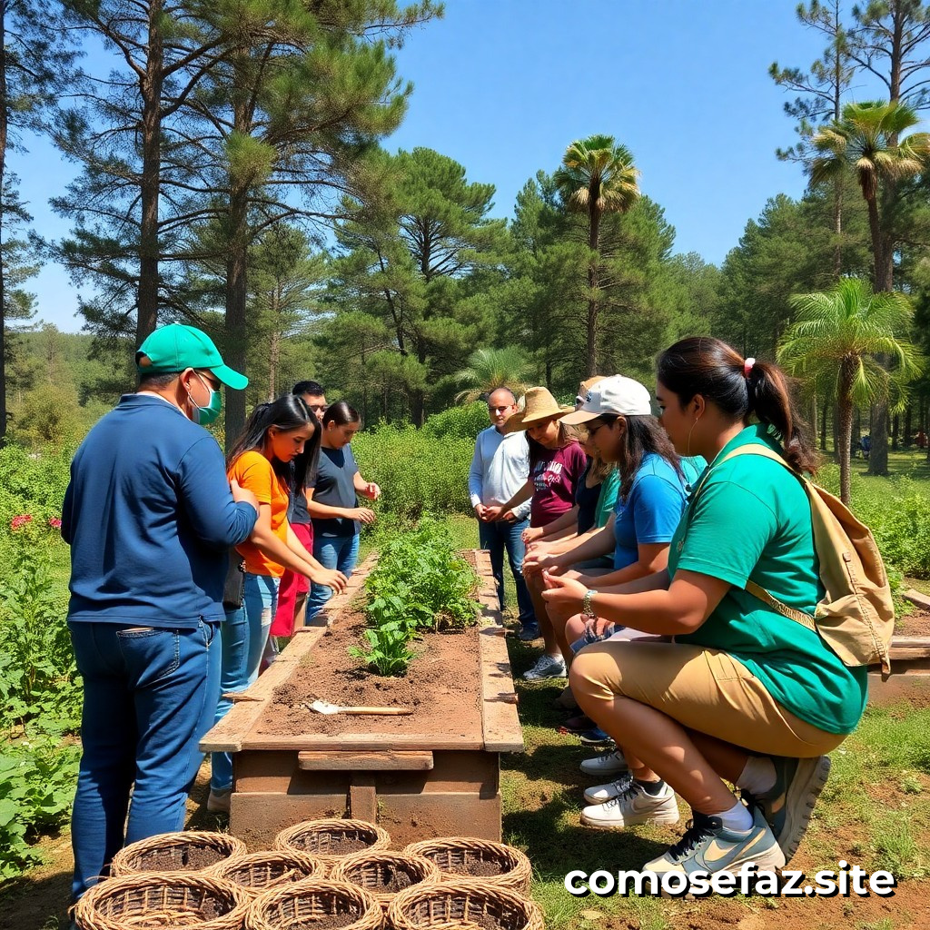 Organizando un evento de reforestación comunitaria para promover la conciencia ambiental y la acción colectiva
