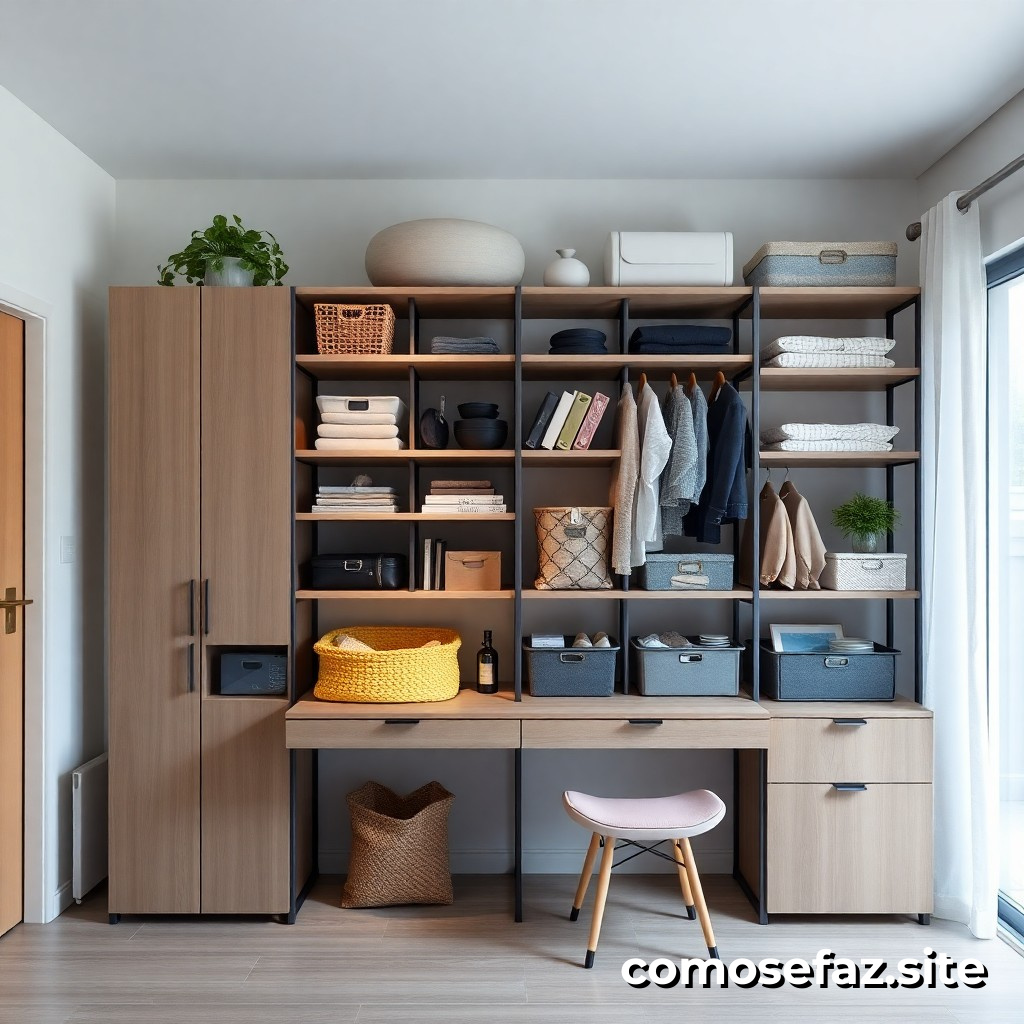 Organizando un sistema de armazenamento eficiente en tu hogar para reducir el desperdício y ahorrar espacio