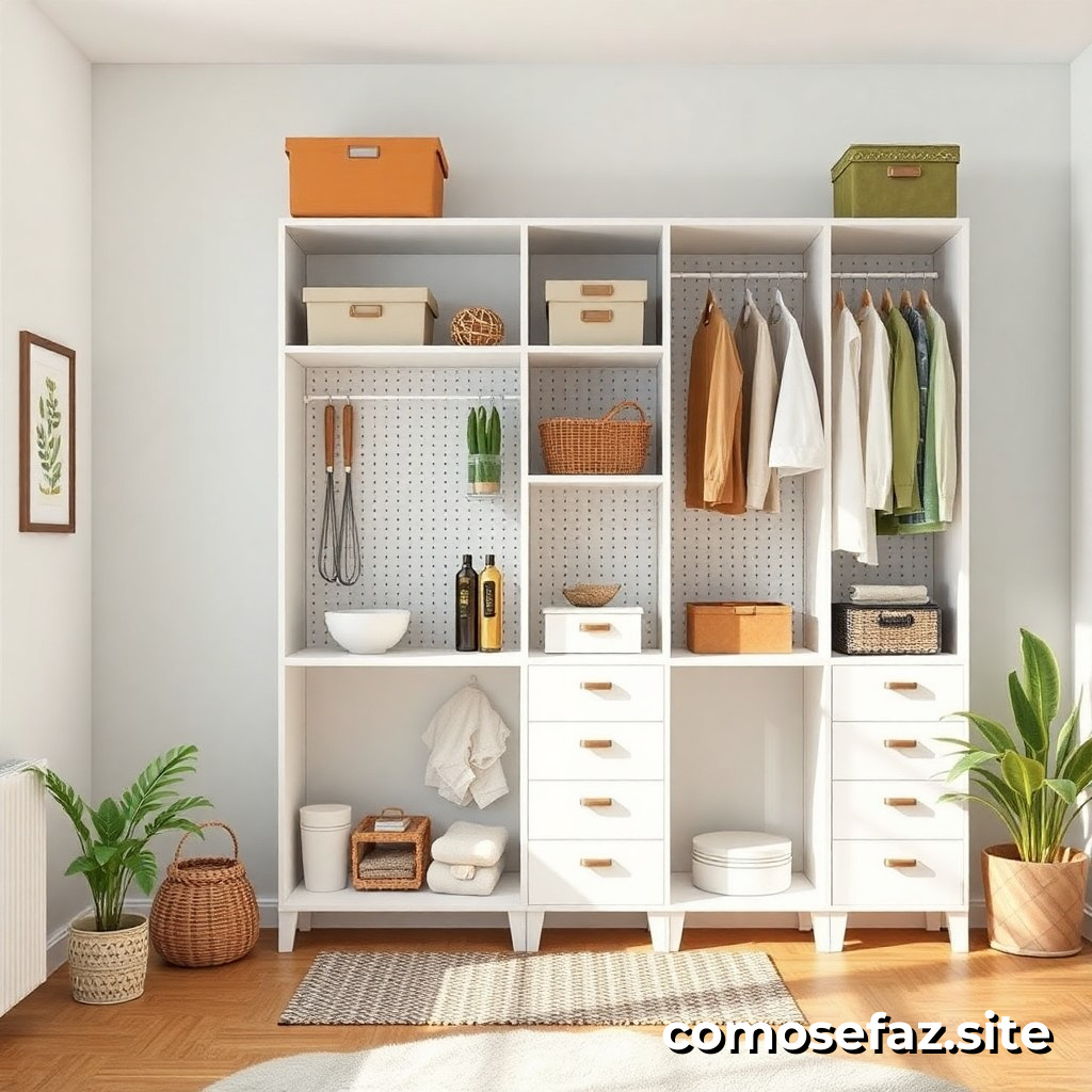 Organizando un sistema de armazenamiento eficiente en tu hogar para maximizar el espacio y reducir el estrés