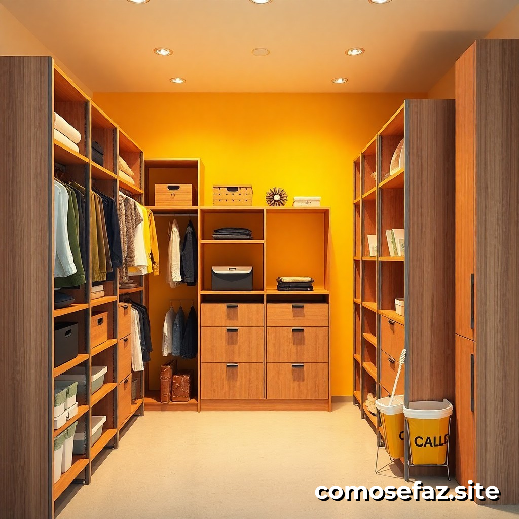 Organizando un sistema de armazenamiento eficiente para reducir el desperdício y ahorrar espacio