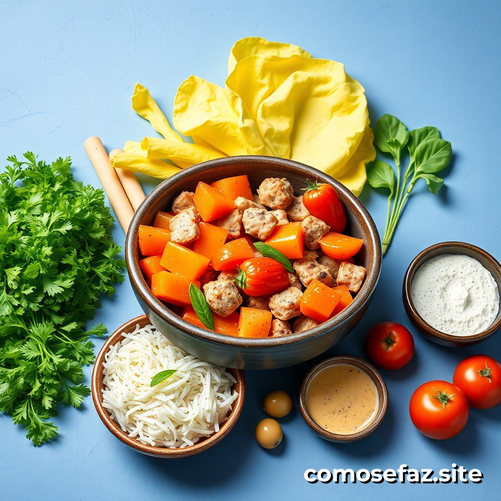 Preparación de comidas saludables y económicas para una semana utilizando solo ingredientes básicos