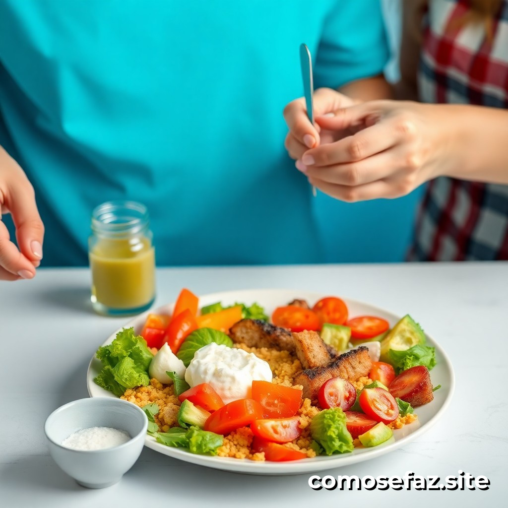 Preparación de un plato de comida saludable y económica para estudiantes