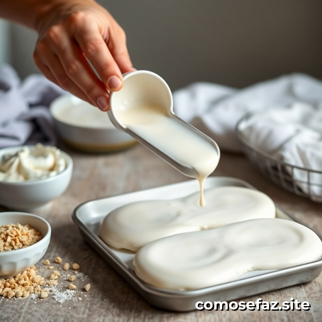 Preparando bolos caseiros sem glúten e lactose