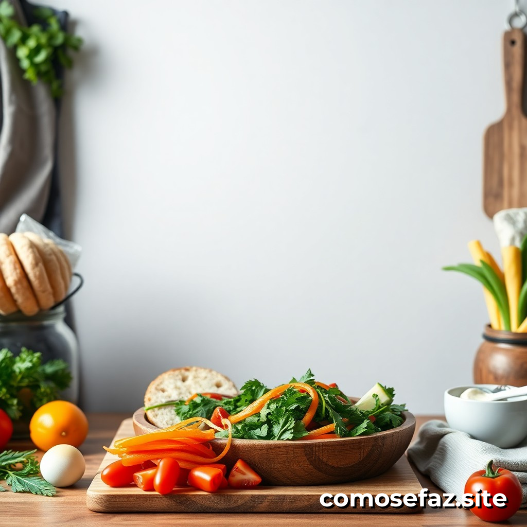 Preparando comidas saludables y económicas para una semana utilizando solo ingredientes básicos y minimizando el desperdicio de alimentos