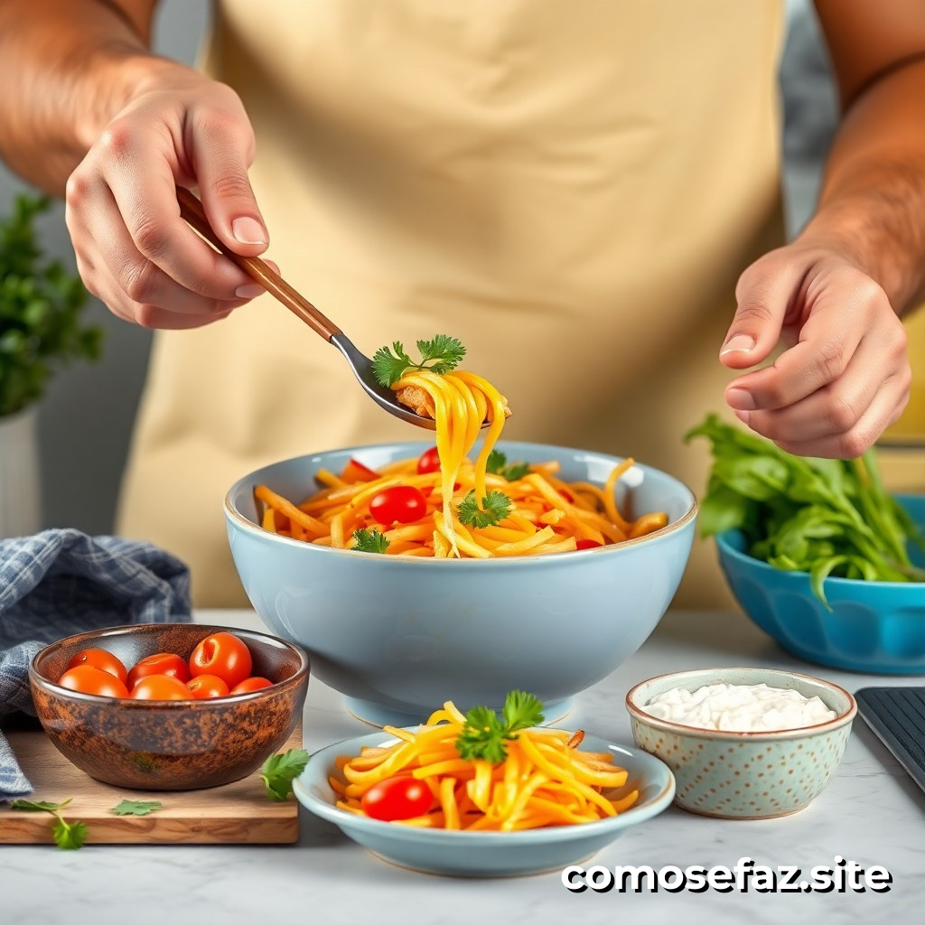 Preparando comidas saludables y rápidas con ingredientes económicos