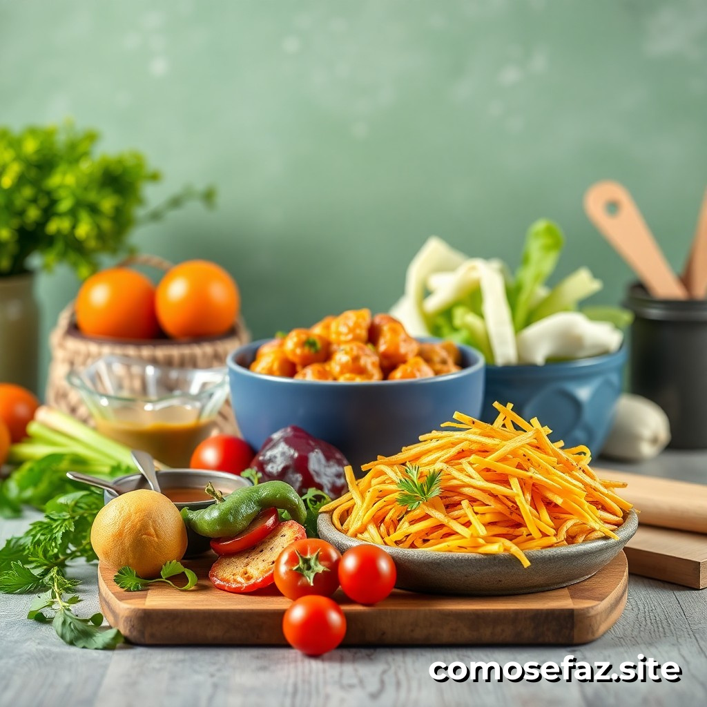 Preparando Comidas Saudáveis e Econômicas com Ingredientes da Estação