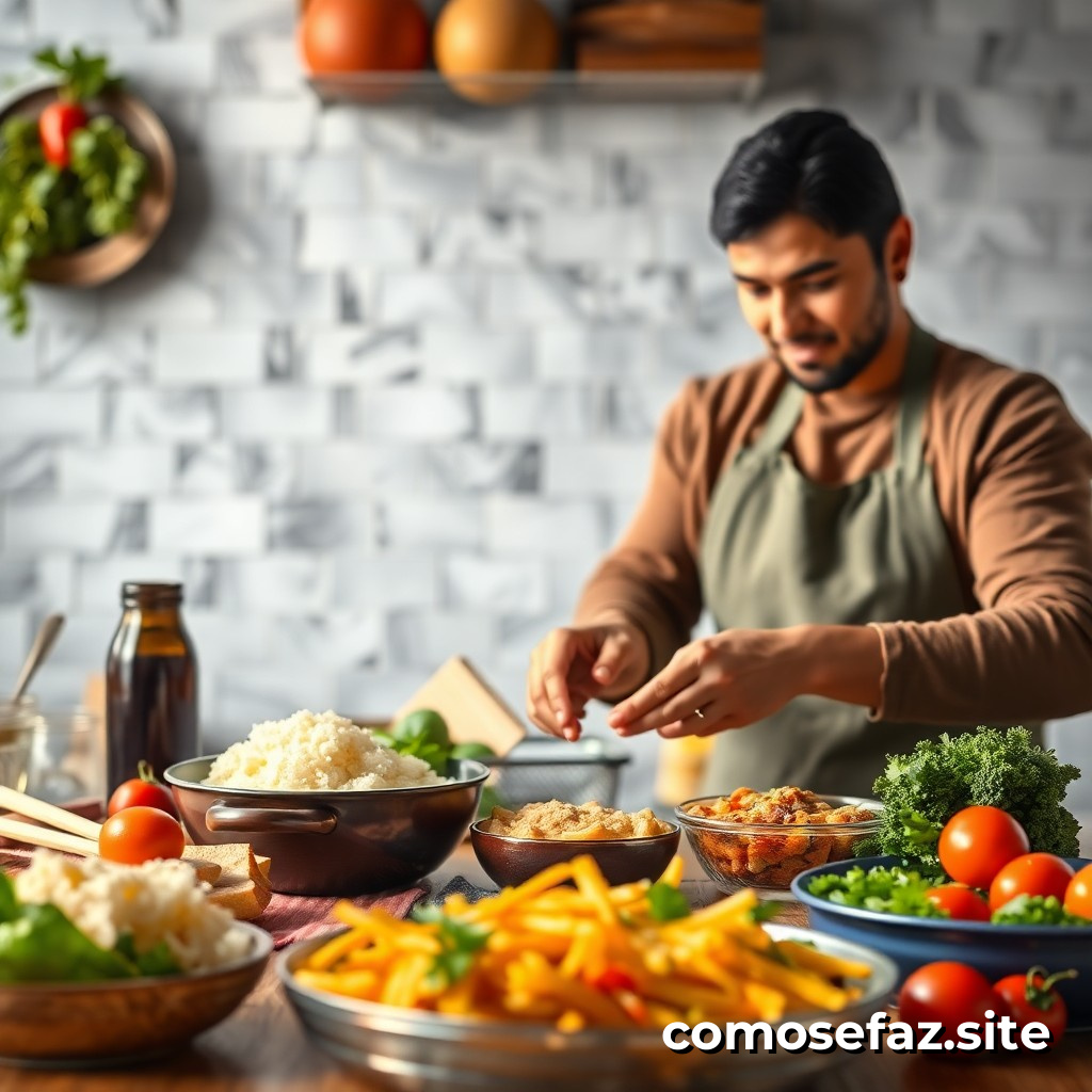 Preparando Comidas Saudáveis e Econômicas em Grande Quantidade
