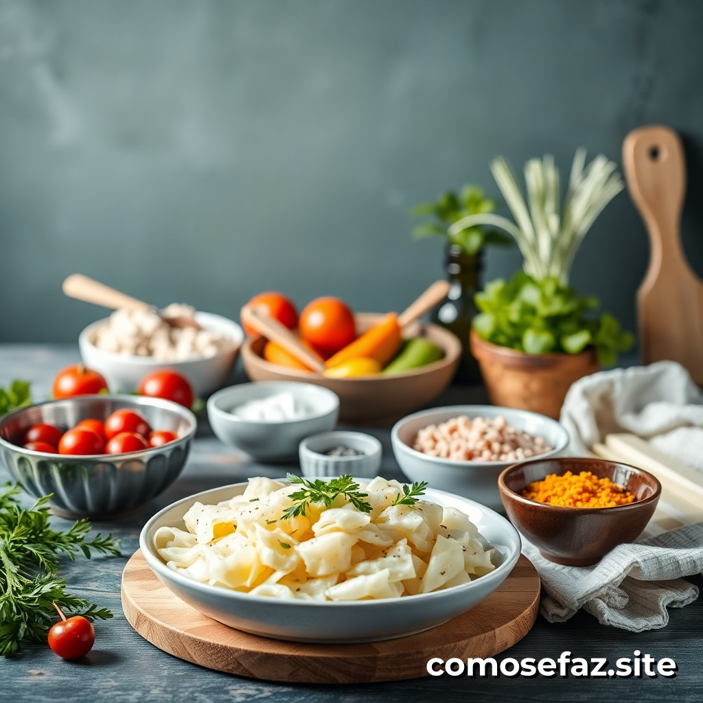 Preparando refeições econômicas e saudáveis para a semana com ingredientes básicos