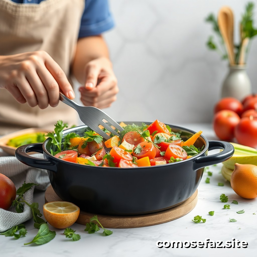 Preparando refeições saudáveis e econômicas com ingredientes de temporada