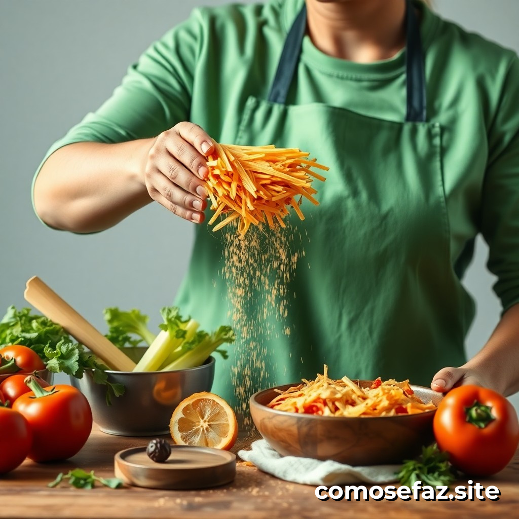 Preparando refeições saudáveis e econômicas utilizando ingredientes de temporada