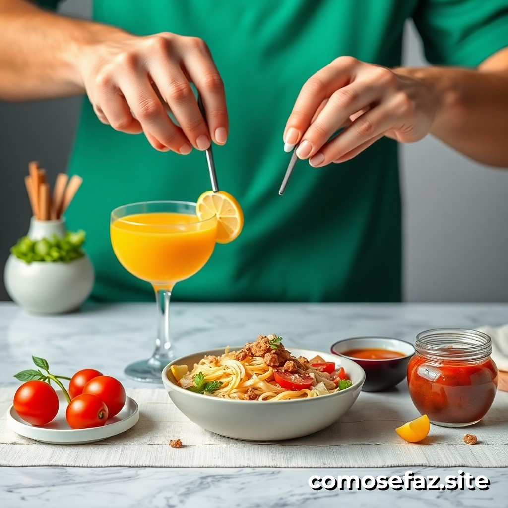 Preparando um Almoço Saudável e Econômico em 30 Minutos
