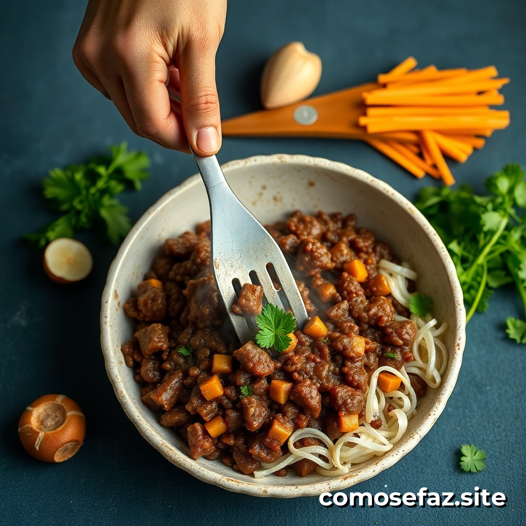 Preparando um delicioso prato de feijoada caseira: um tutorial passo a passo