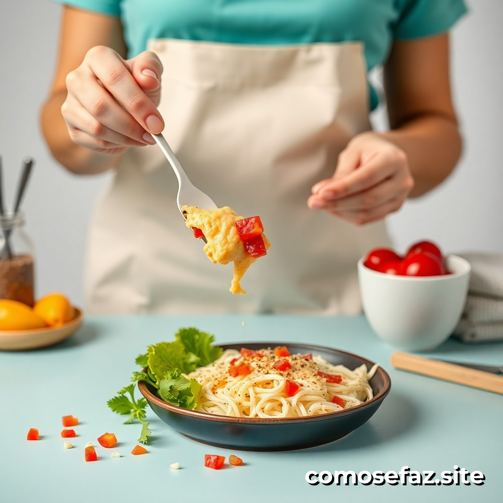 Preparando um lanche saudável e fácil de fazer para o trabalho ou escola