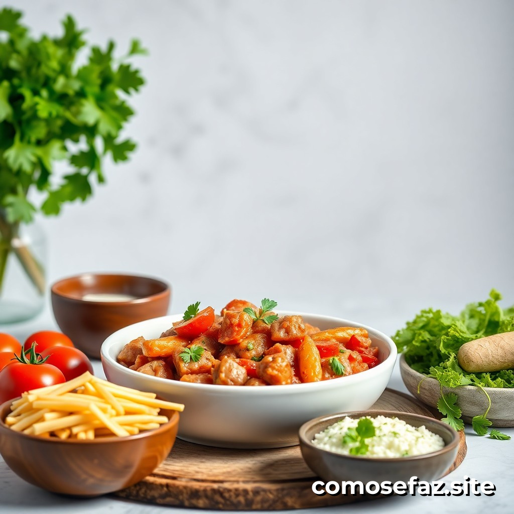 Preparando um Prato de Comida Saudável com Ingredientes de Estação em 30 Minutos