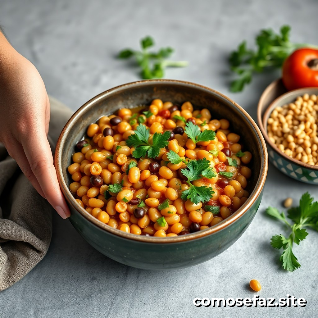 Preparando um Prato de Comida Saudável com Legumes de Raiz: Uma Receita Passo a Passo