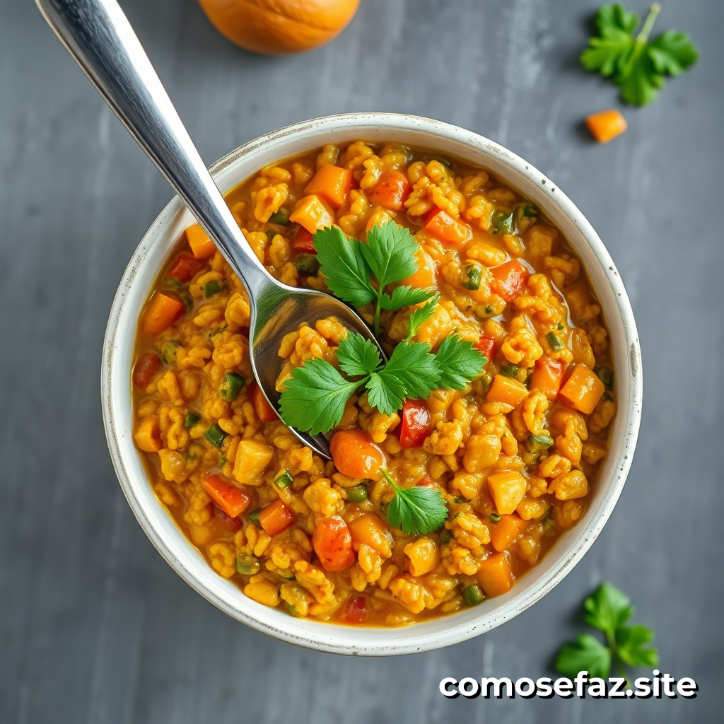 Preparando um Prato de Comida Saudável e Deliciosa com Ingredientes da Estação: Como fazer um Risoto de Legumes