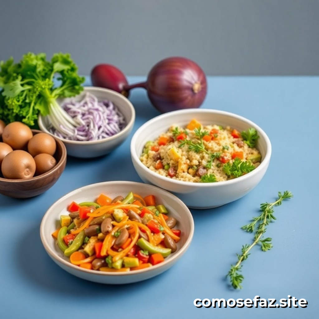 Preparando um Prato de Comida Saudável e Deliciosa com Ingredientes de Estação: Como Fazer um Salmão Grelhado com Legumes