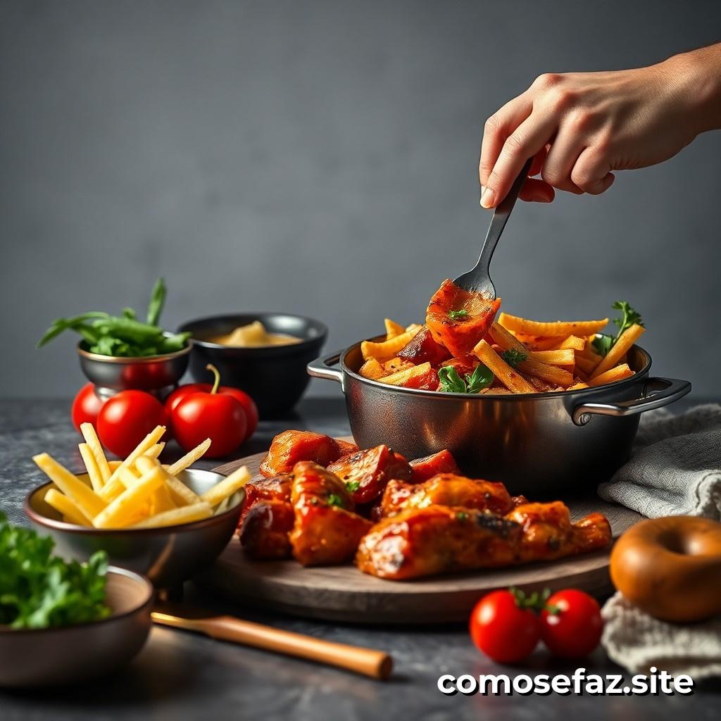 Preparando um Prato de Comida Saudável em Menos de 30 Minutos