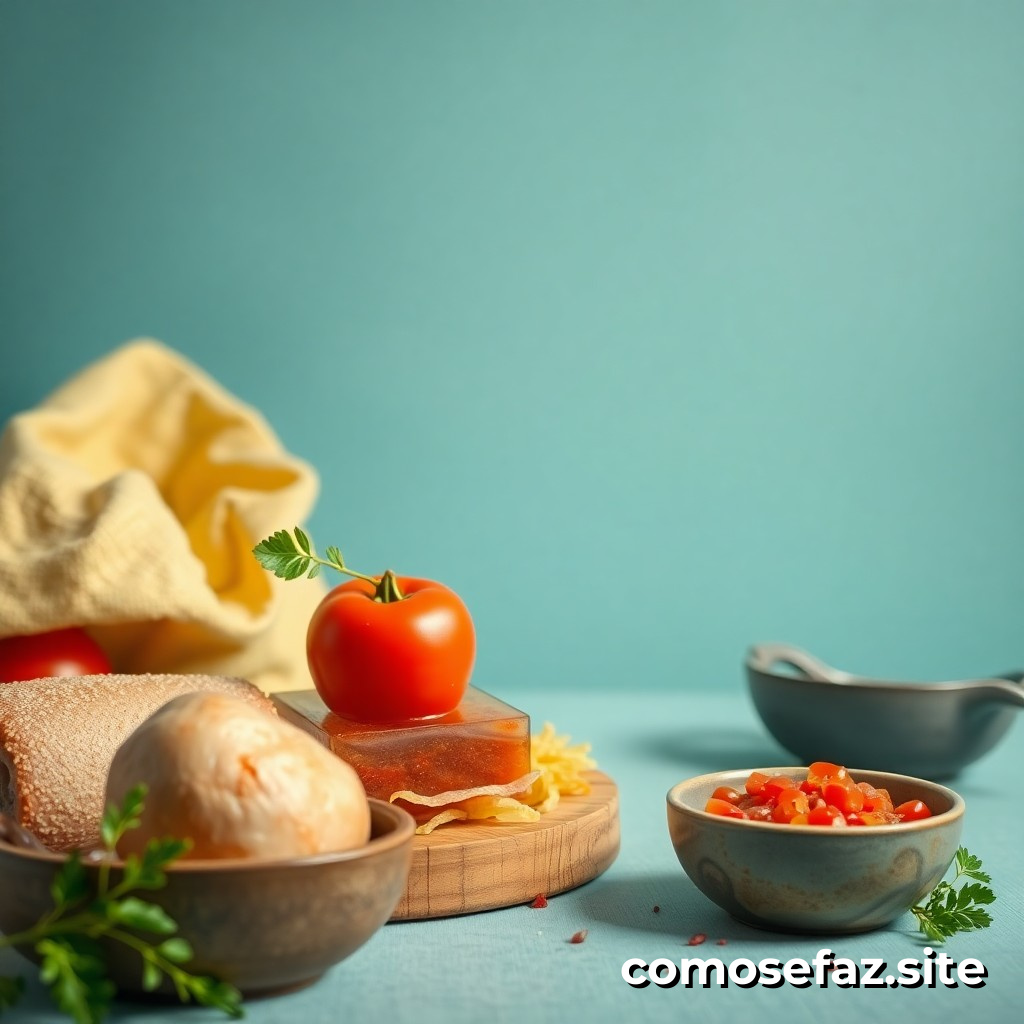 Preparando um Prato Saudável e Econômico com Ingredientes Locais e Sazonais