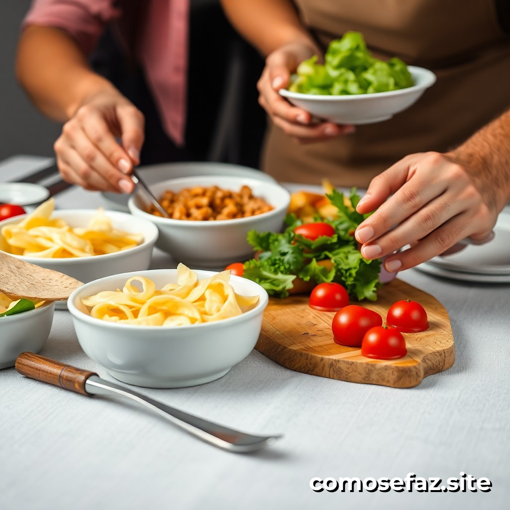Preparando um Prato Saudável e Econômico para a Semana