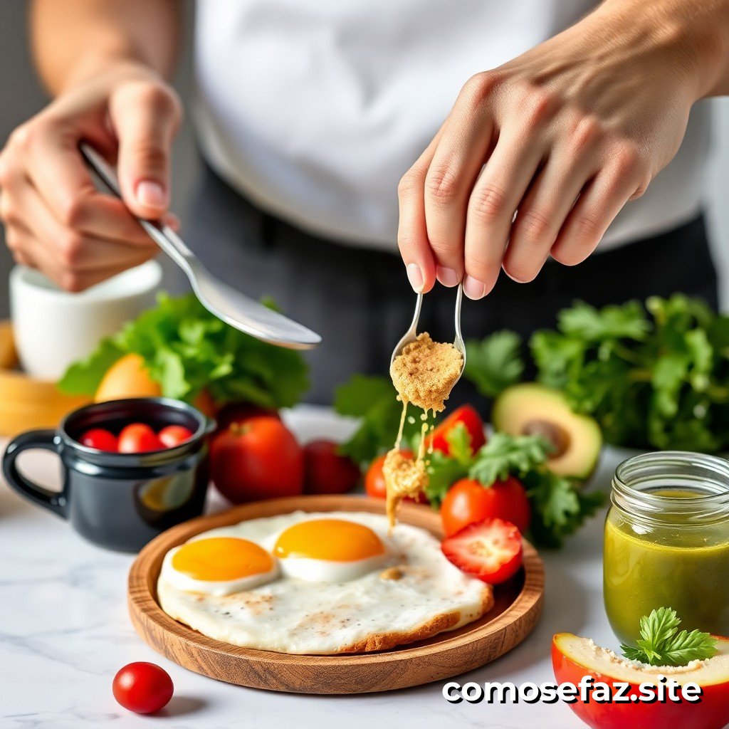 Preparando un desayuno saludable y rápido para empezar el día con energía