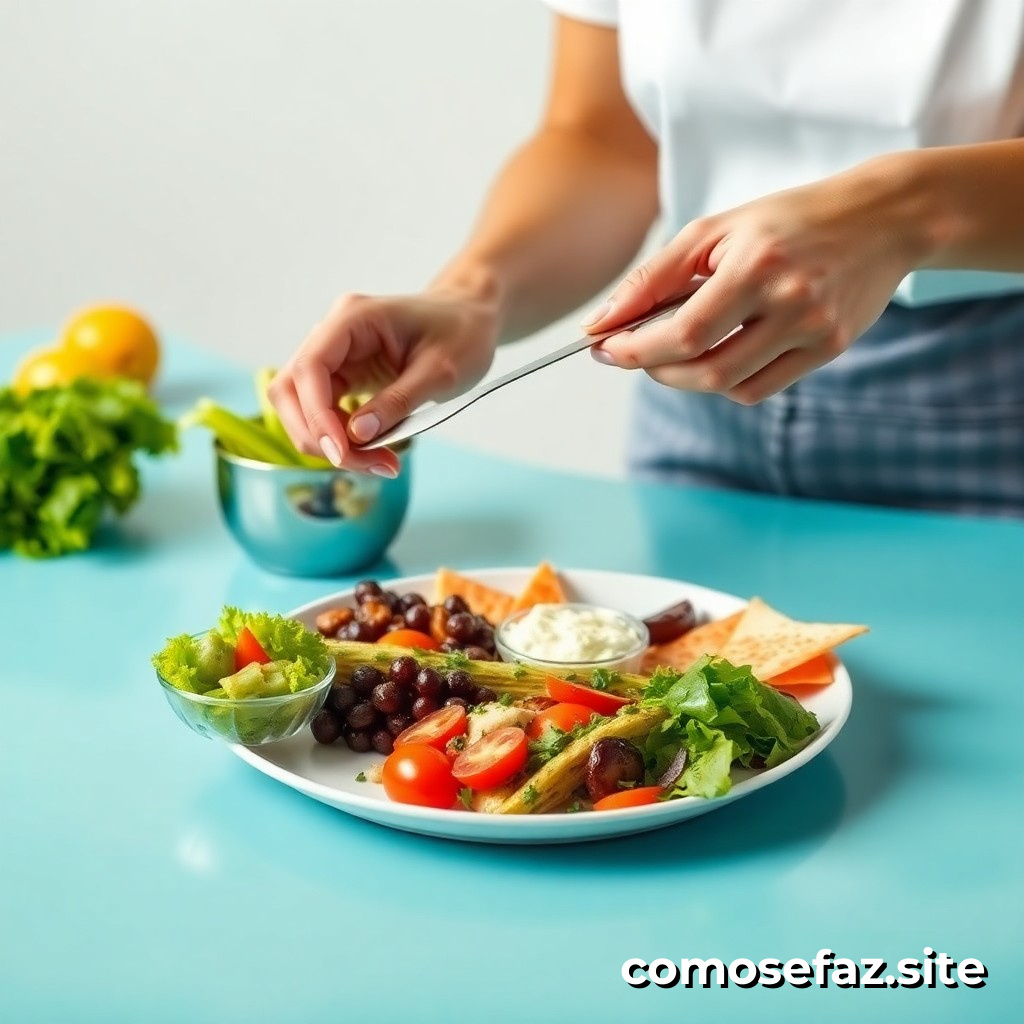 Preparando un plato de comida saludable y económica para estudiantes universitarios