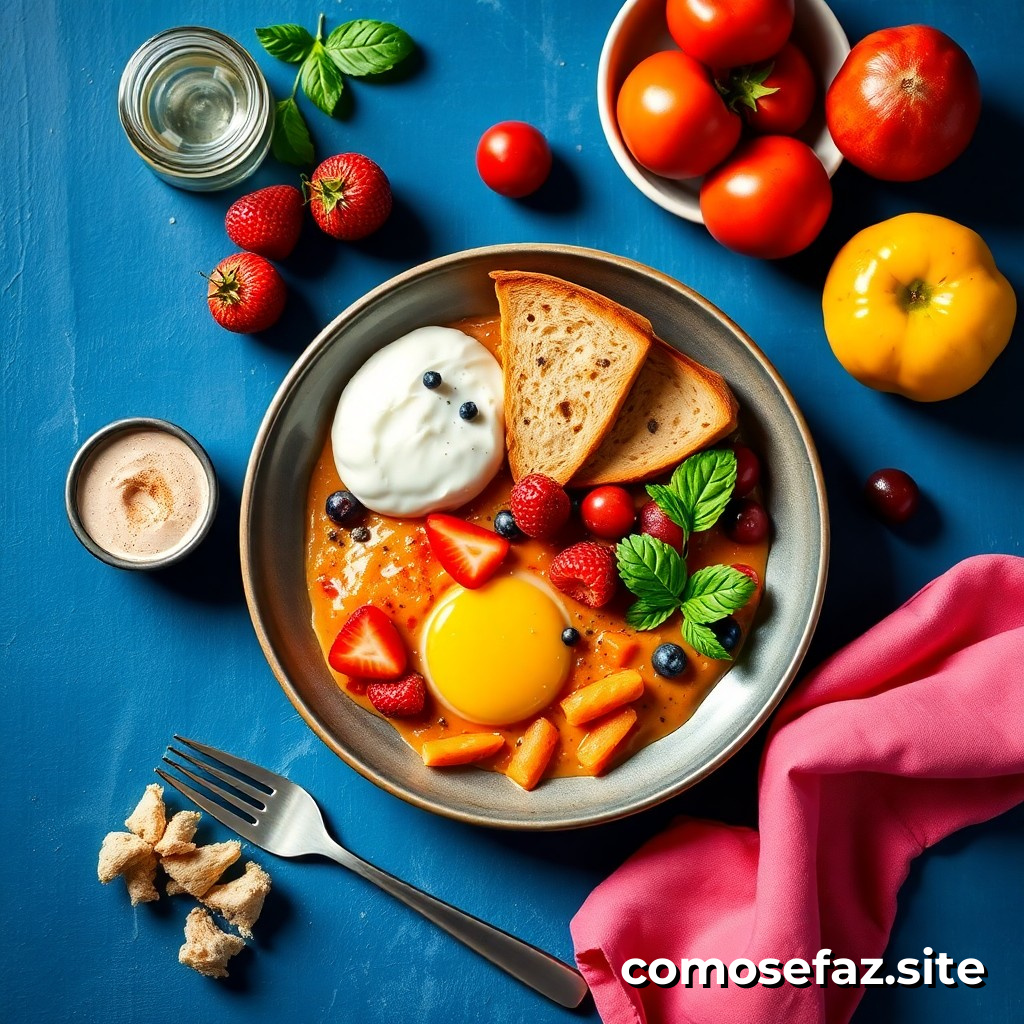 Preparar un delicioso desayuno saludable en 10 minutos