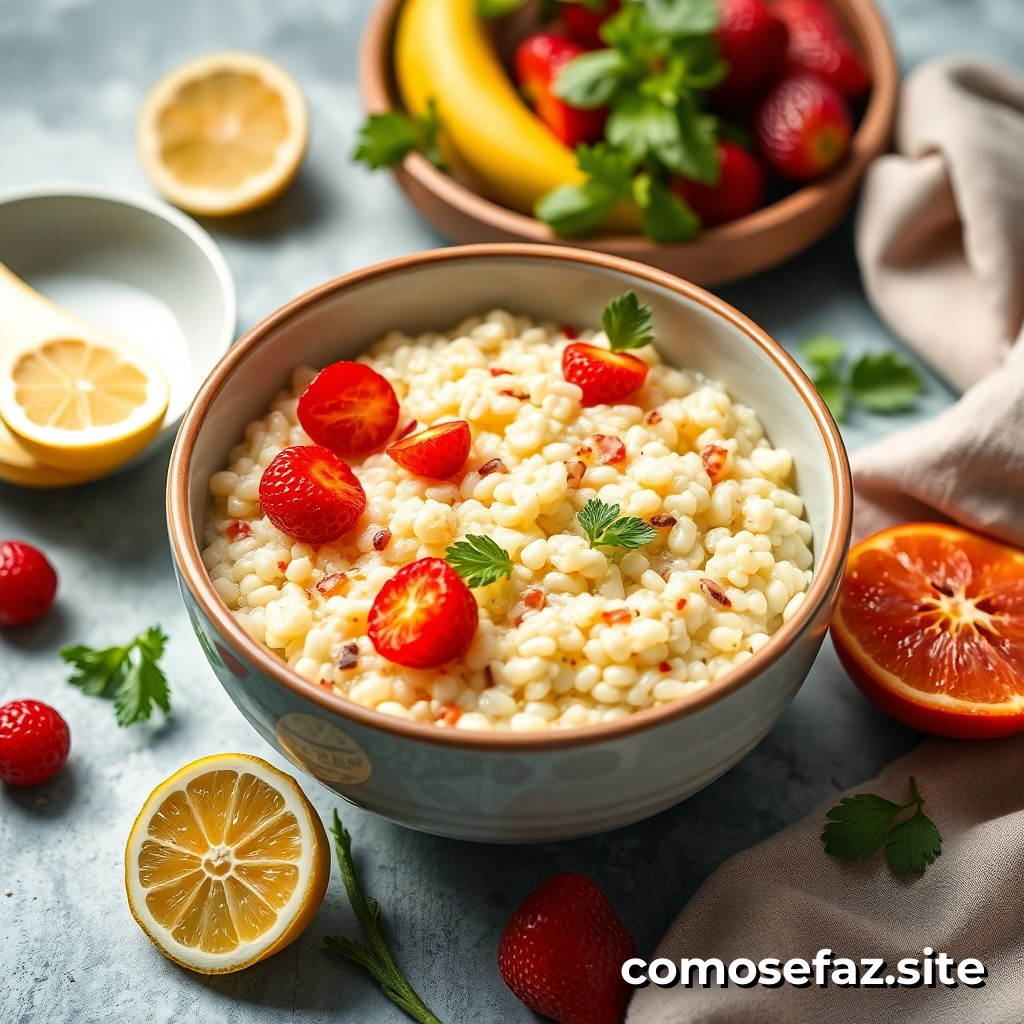 Prepare um delicioso risoto de frutos do mar em apenas 20 minutos