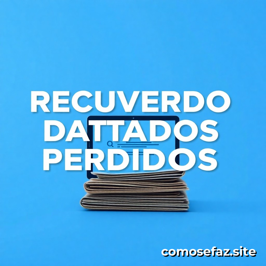 Recuperando Datos Perdidos: Un Guia Paso a Paso para Restaurar Archivos Borrados