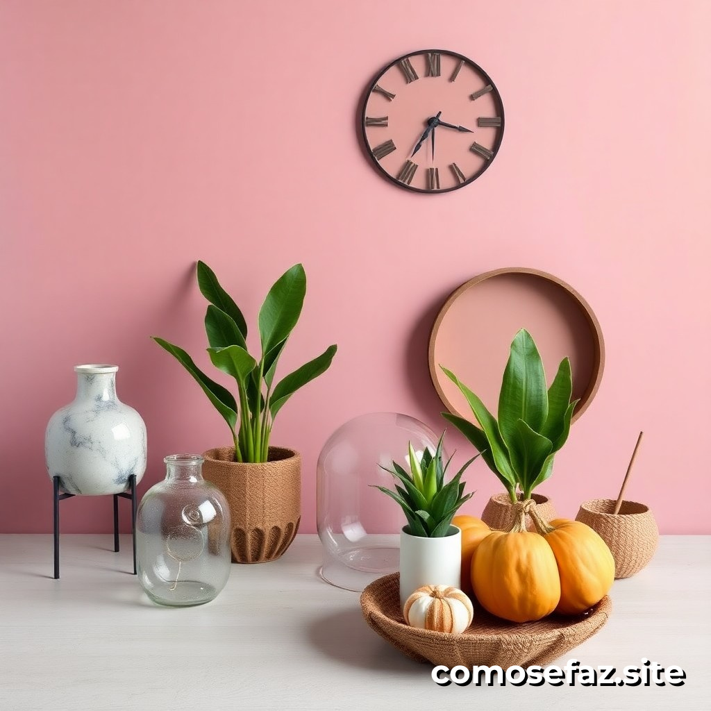 Transformando objetos reciclados en decoraciones únicas para tu hogar