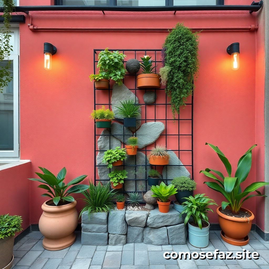 Transformando tu espacio: Un tutorial para crear un jardín vertical urbano con materiales reciclados