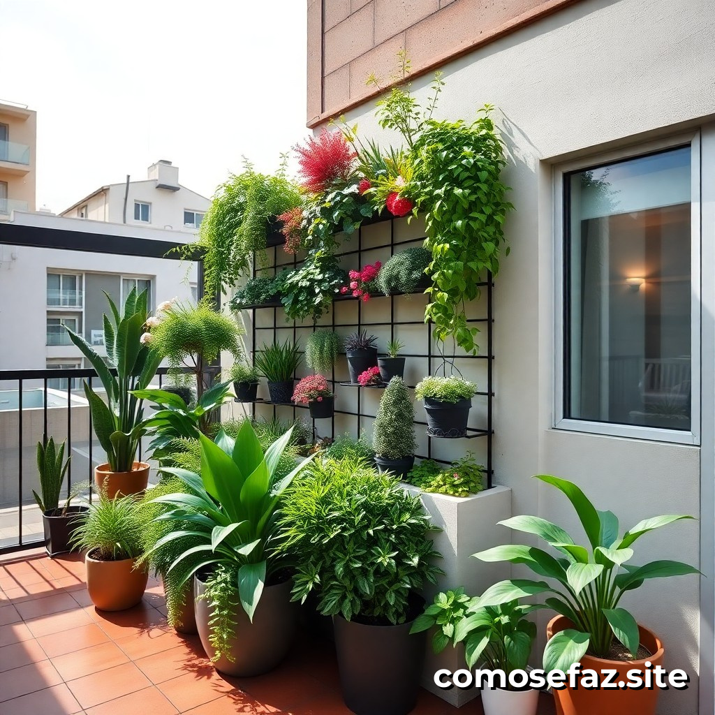 Transformando un Espacio Pequeño en un Jardín Vertical Urbano: Un Tutorial Passo a Passo