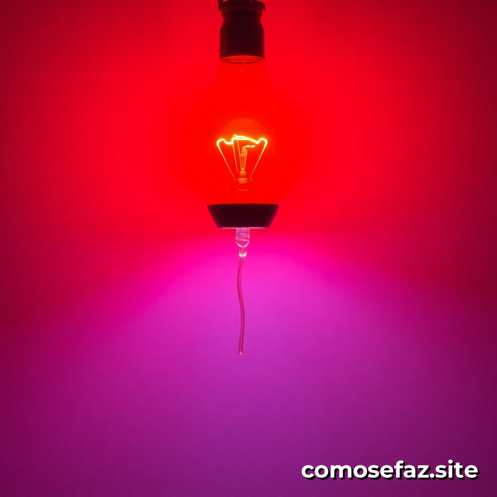 Trocando uma Lâmpada Incandescente por uma LED: Um Guia Passo a Passo